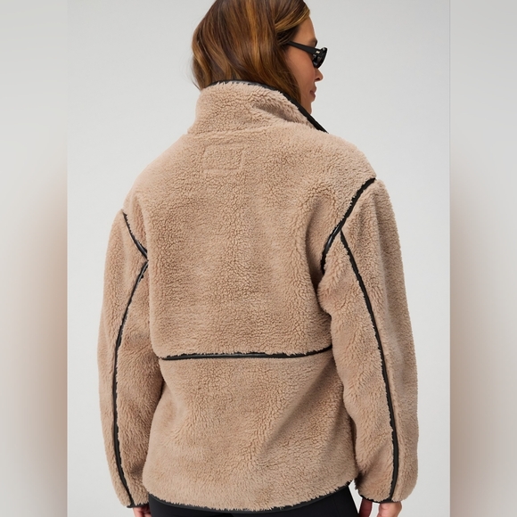 Fabletics Teddy Mid-Length Jacket - Picture 2 of 3